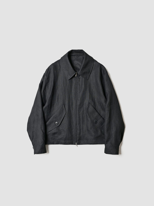 ANTOS. / MILITARY BLOUSON -BLACK