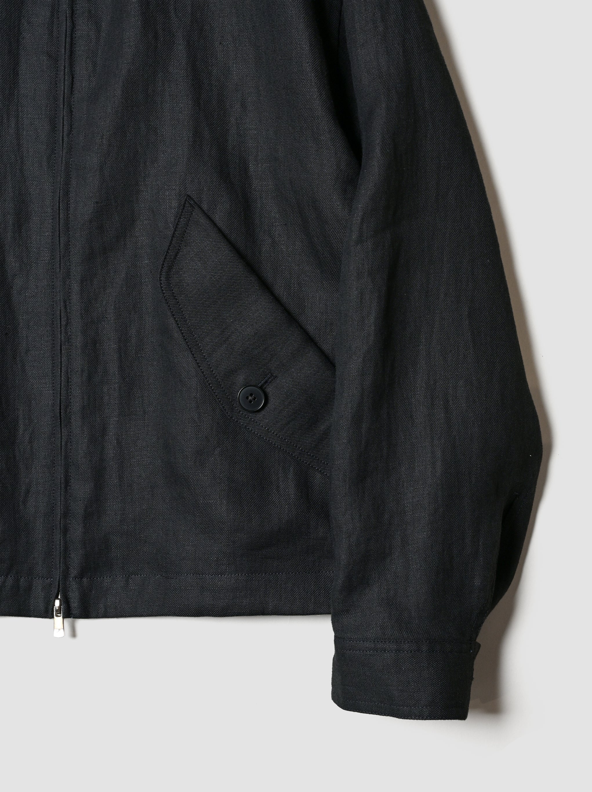 ANTOS. / MILITARY BLOUSON -BLACK