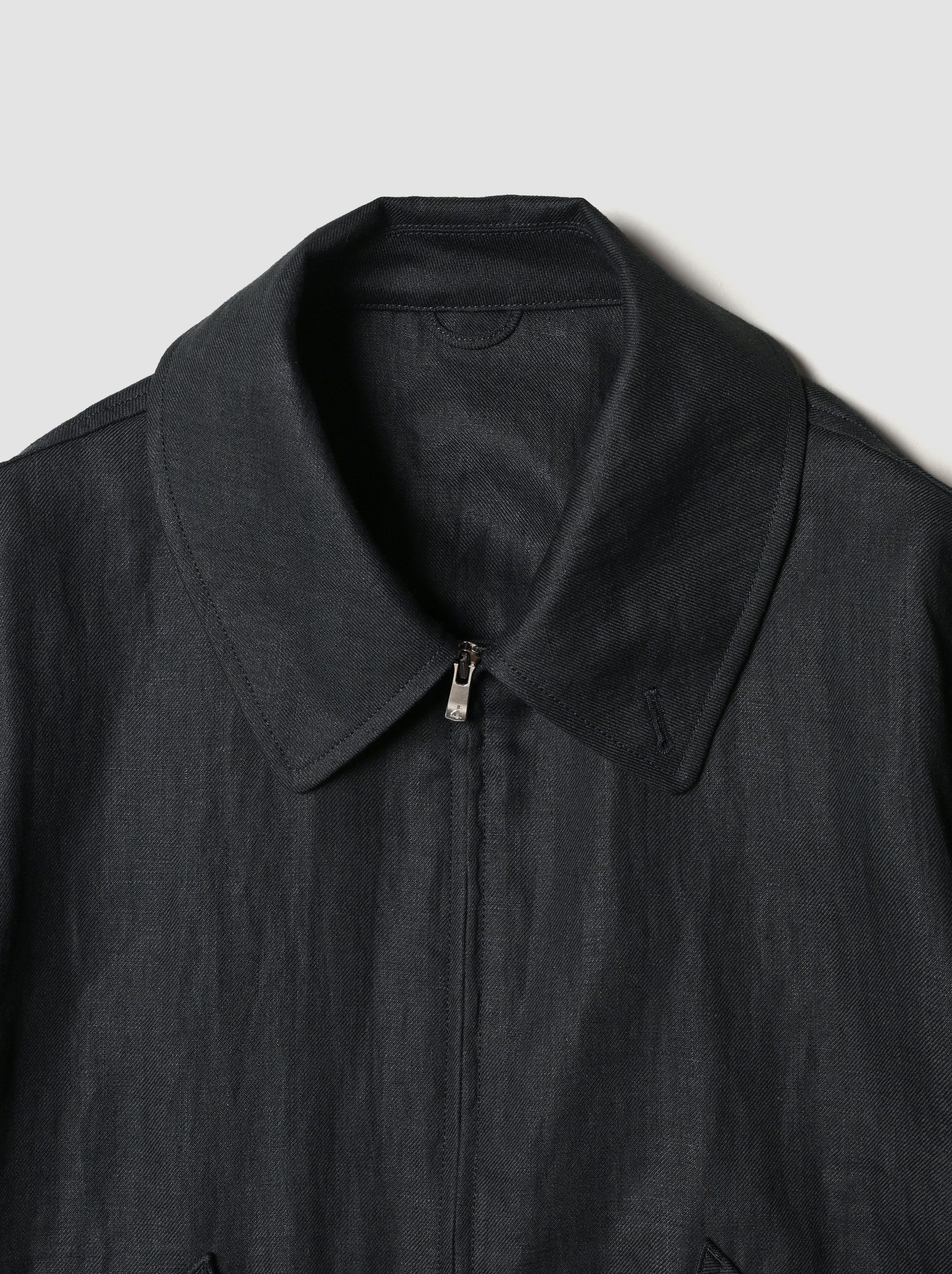 ANTOS. / MILITARY BLOUSON -BLACK