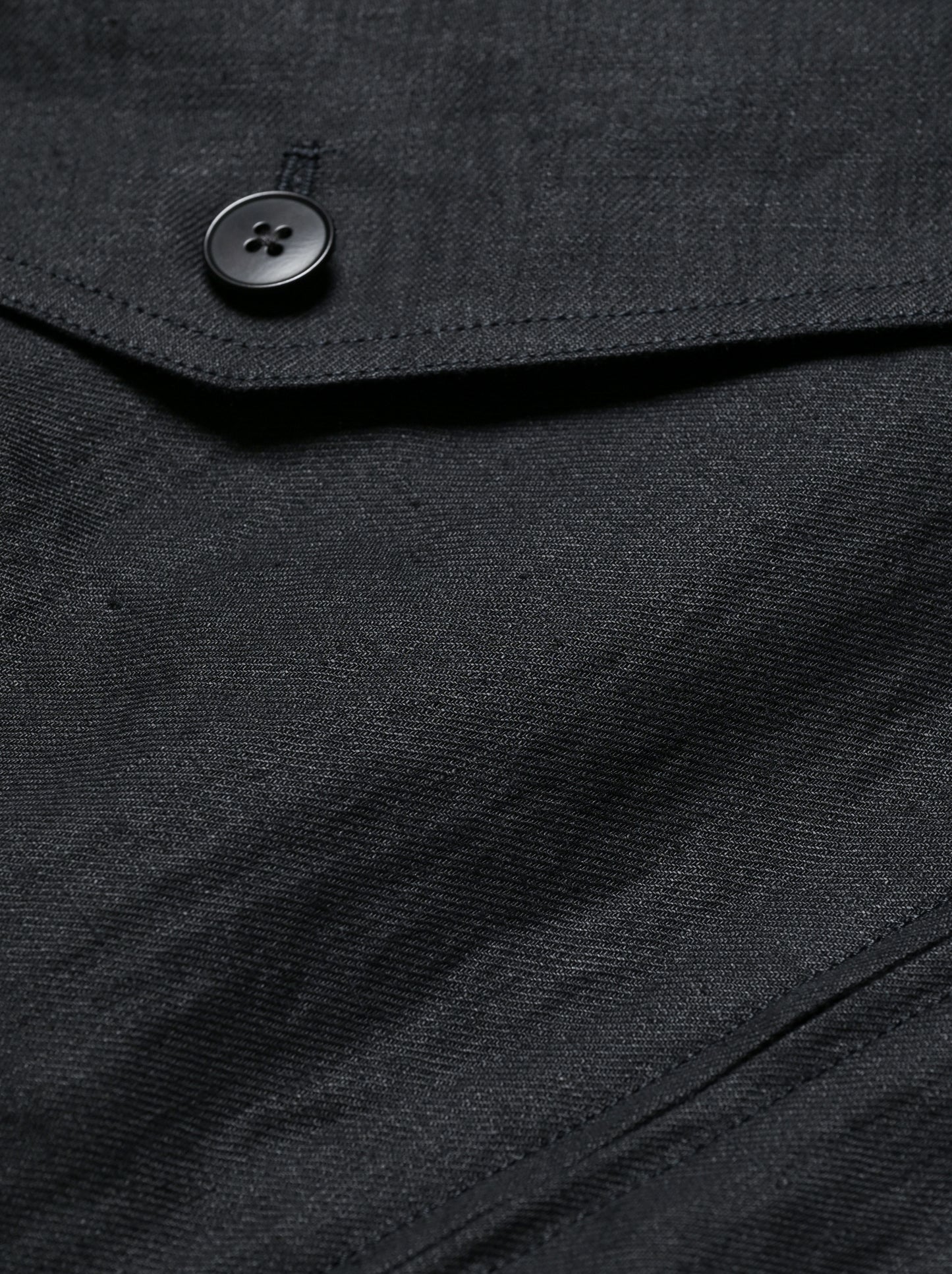 ANTOS. / MILITARY BLOUSON -BLACK