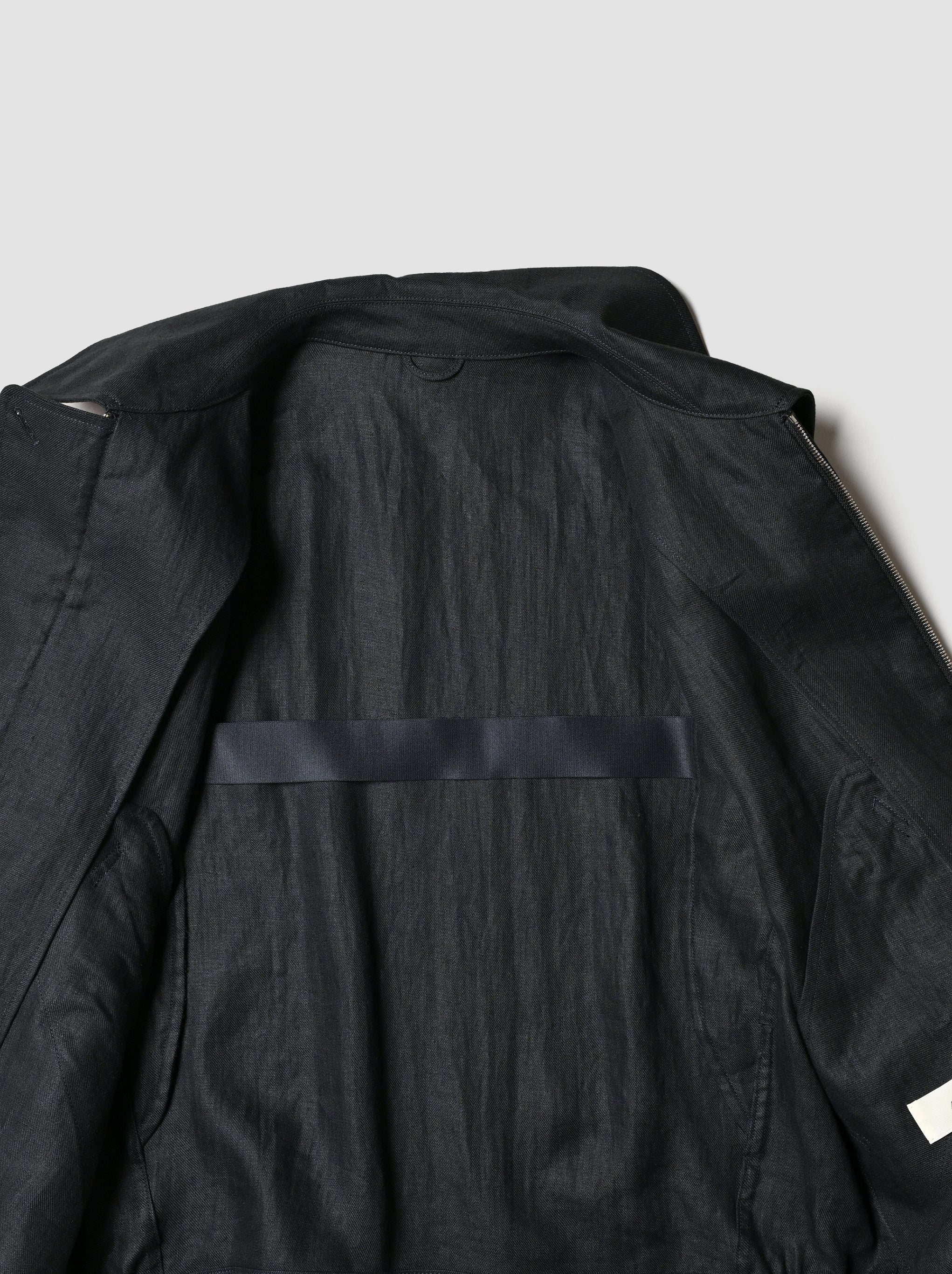 ANTOS. / MILITARY BLOUSON -BLACK