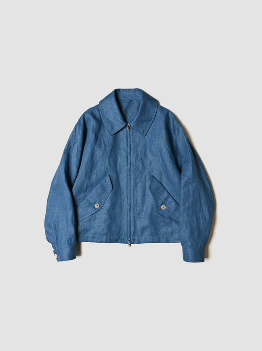 ANTOS. / MILITARY BLOUSON -TEAL