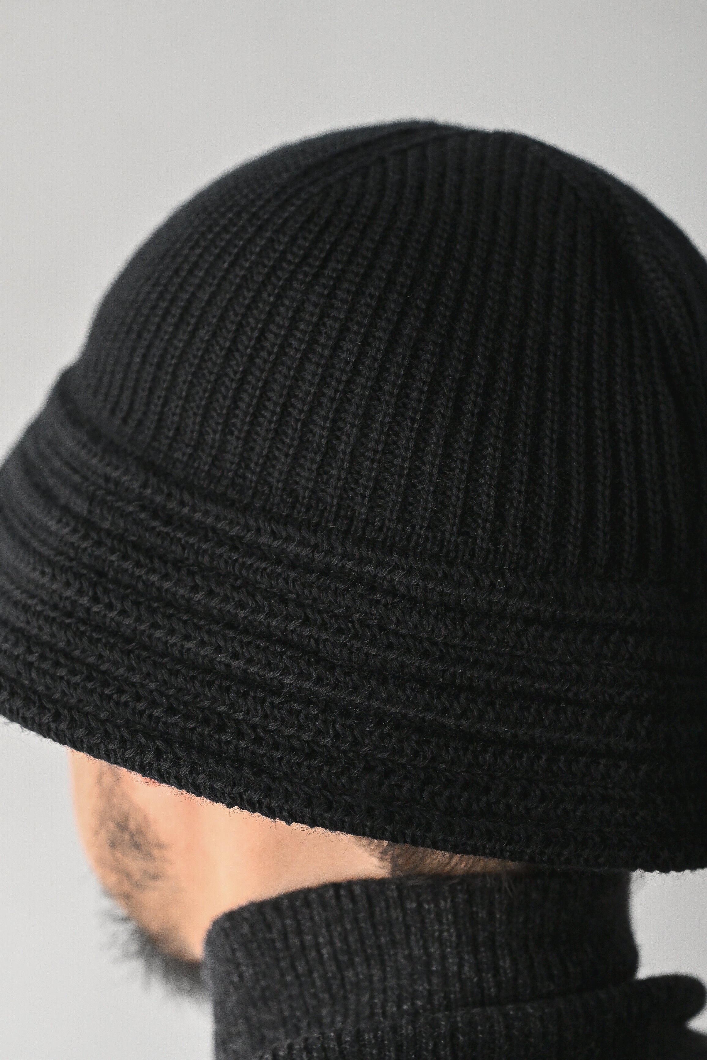 COMESANDGOES / WASHABLE BALLOON HAT -BLACK