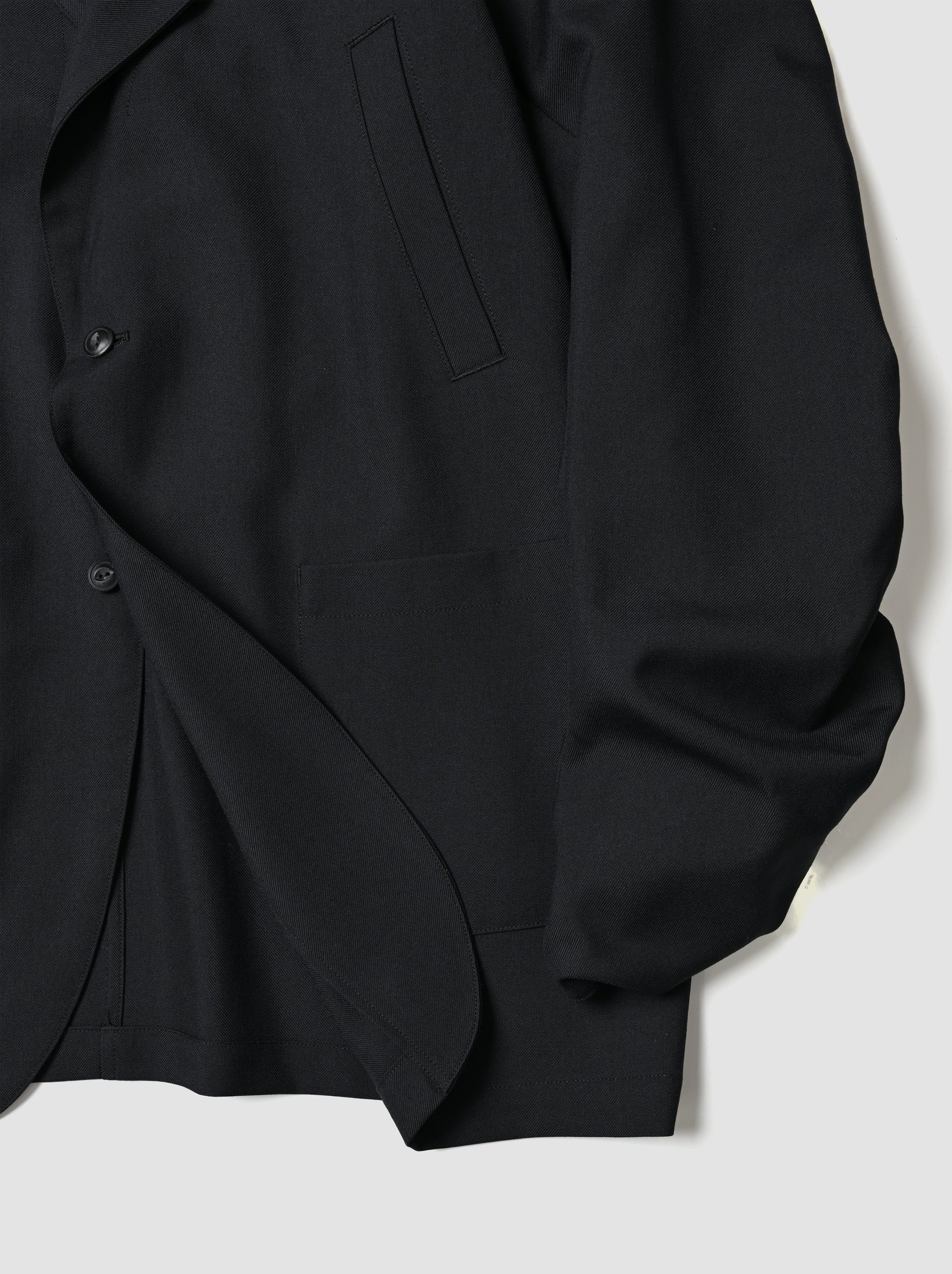barbell object / unf jkt -BLACK