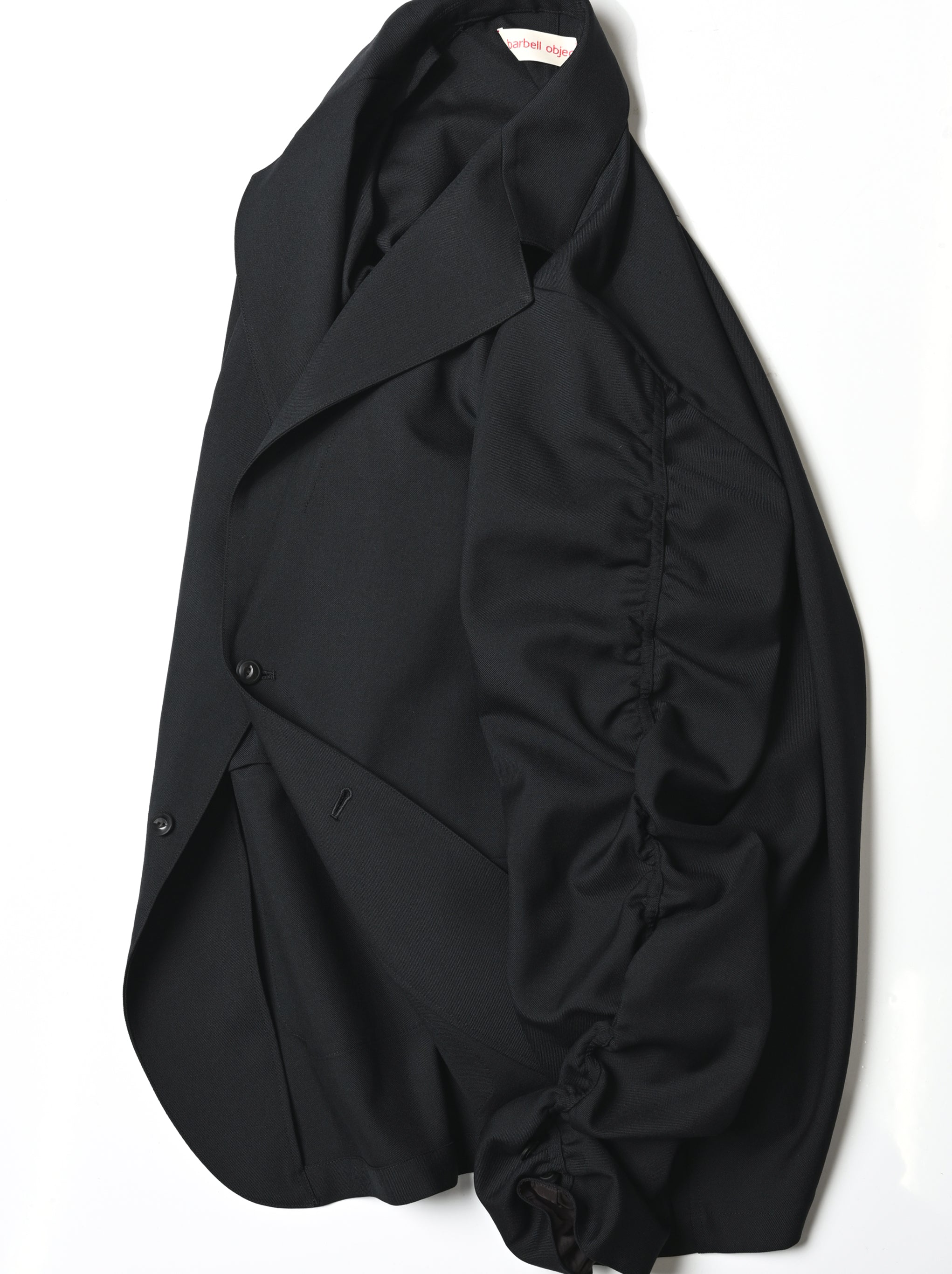 barbell object / unf jkt -BLACK