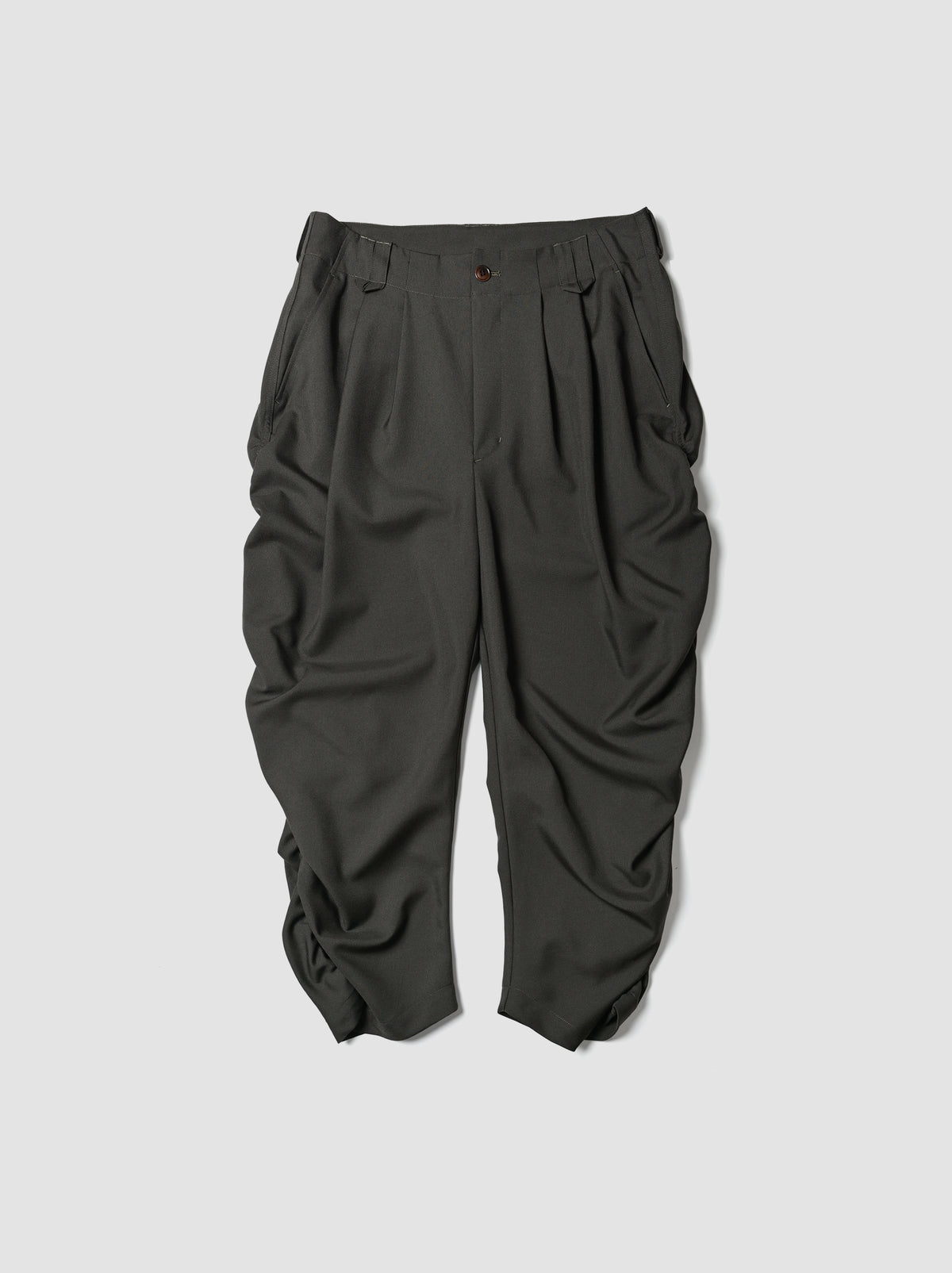 barbell object / unf pt -OLIVE