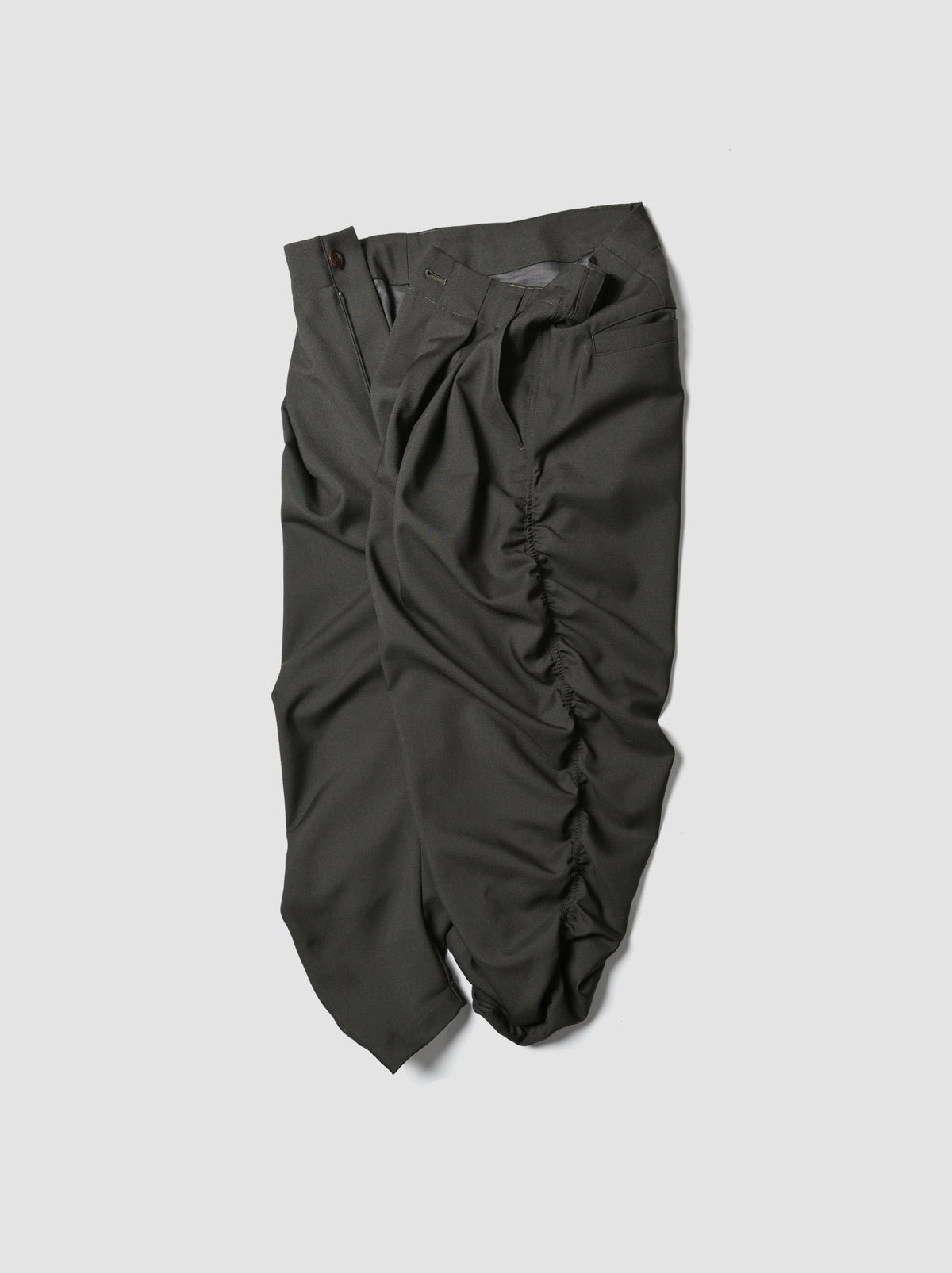 barbell object / unf pt -OLIVE