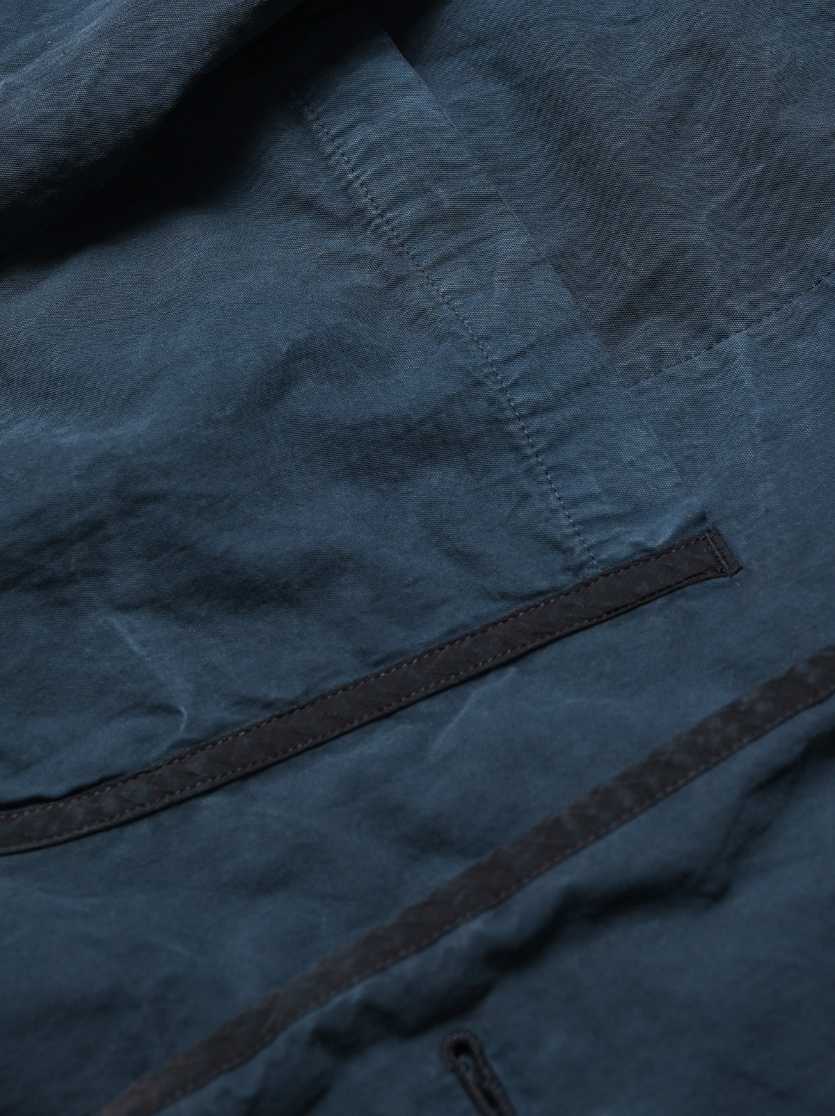 barbell object / piping jkt -NAVY