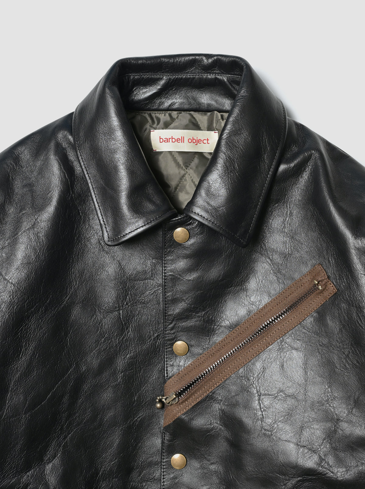 barbell object / ex.rider coach jkt -BLACK – and father