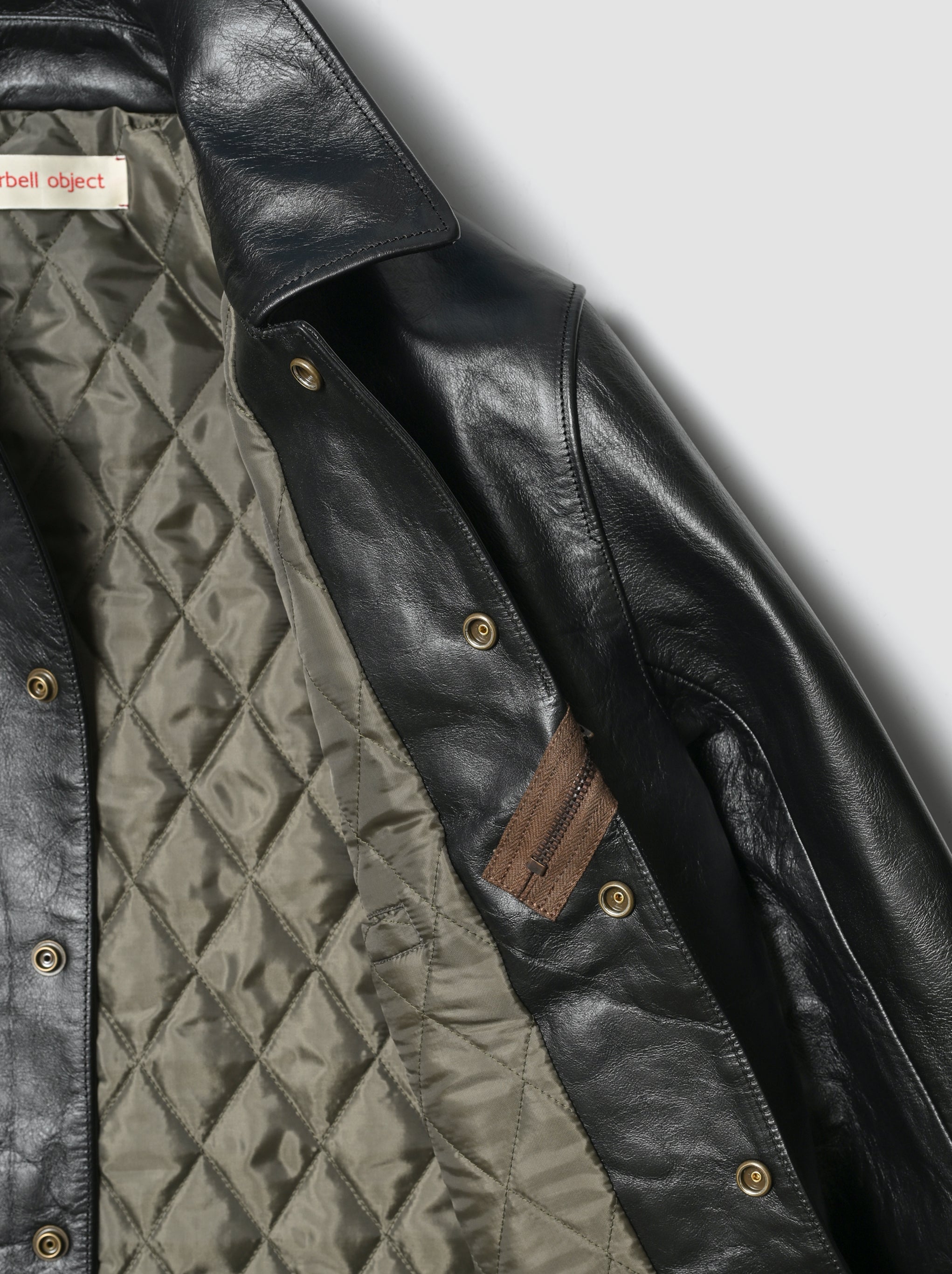 barbell object / ex.rider coach jkt -BLACK – and father