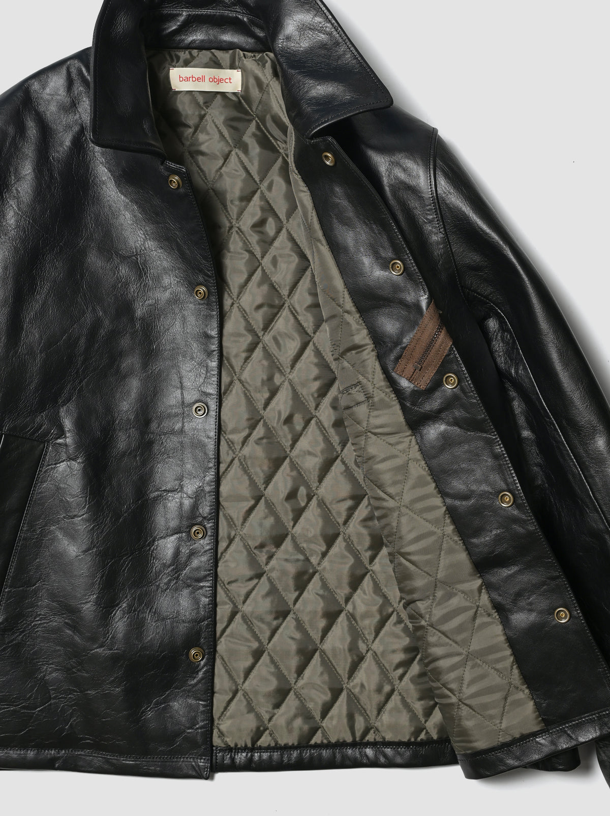 barbell object / ex.rider coach jkt -BLACK – and father