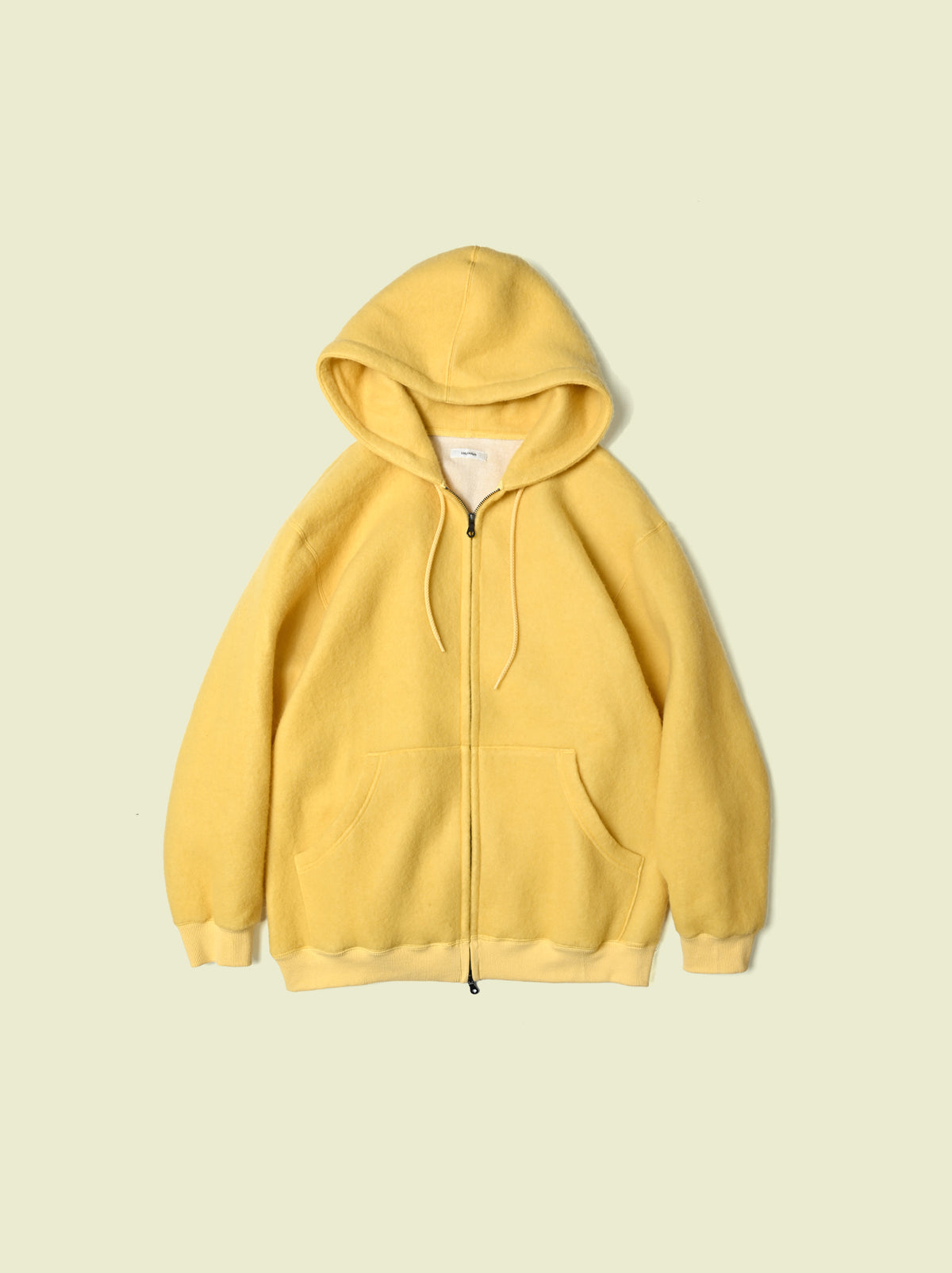 WHOWHAT / ex.WOOL×COTTON FOODIE -YELLOW