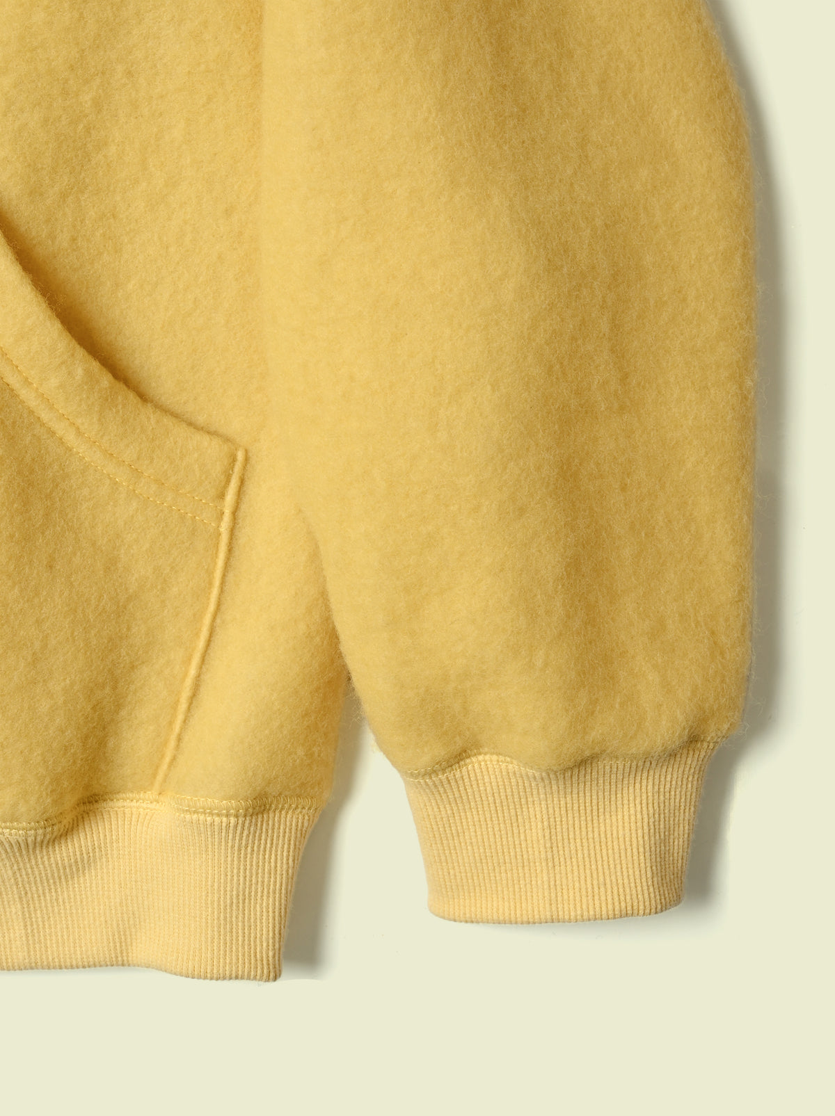 WHOWHAT / ex.WOOL×COTTON FOODIE -YELLOW