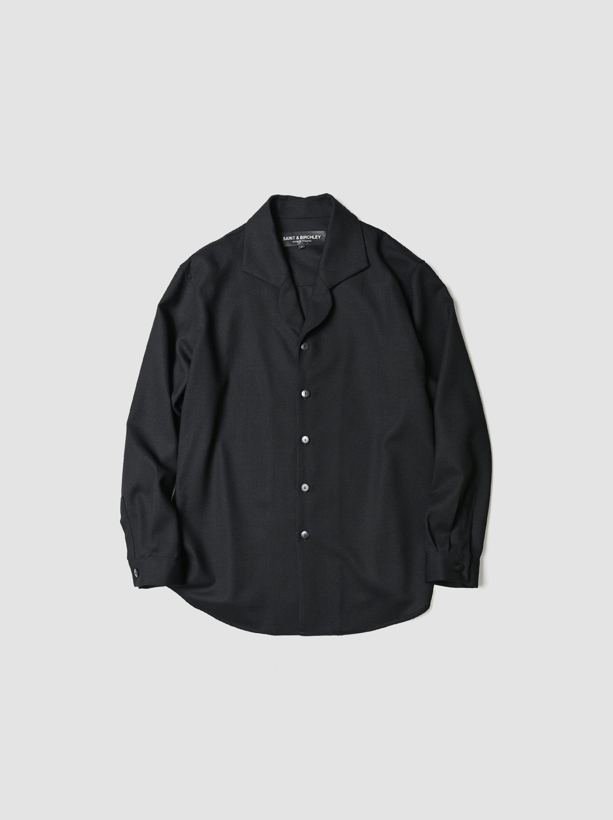 SAINT & BIRCHLEY / LENA SHIRT -BLACK