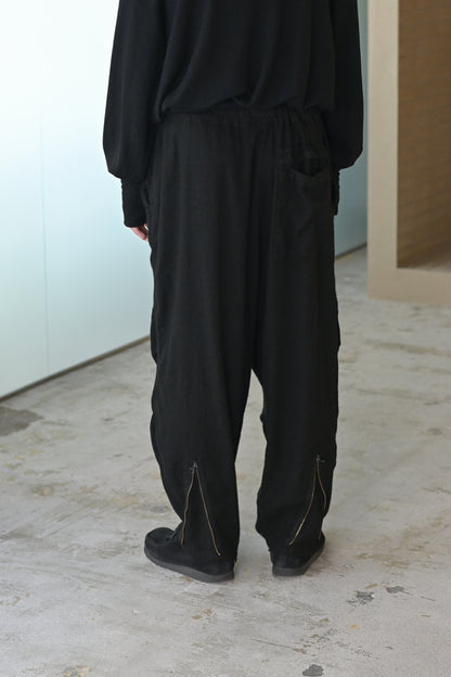 barbell object / flower sl pt -BLACK