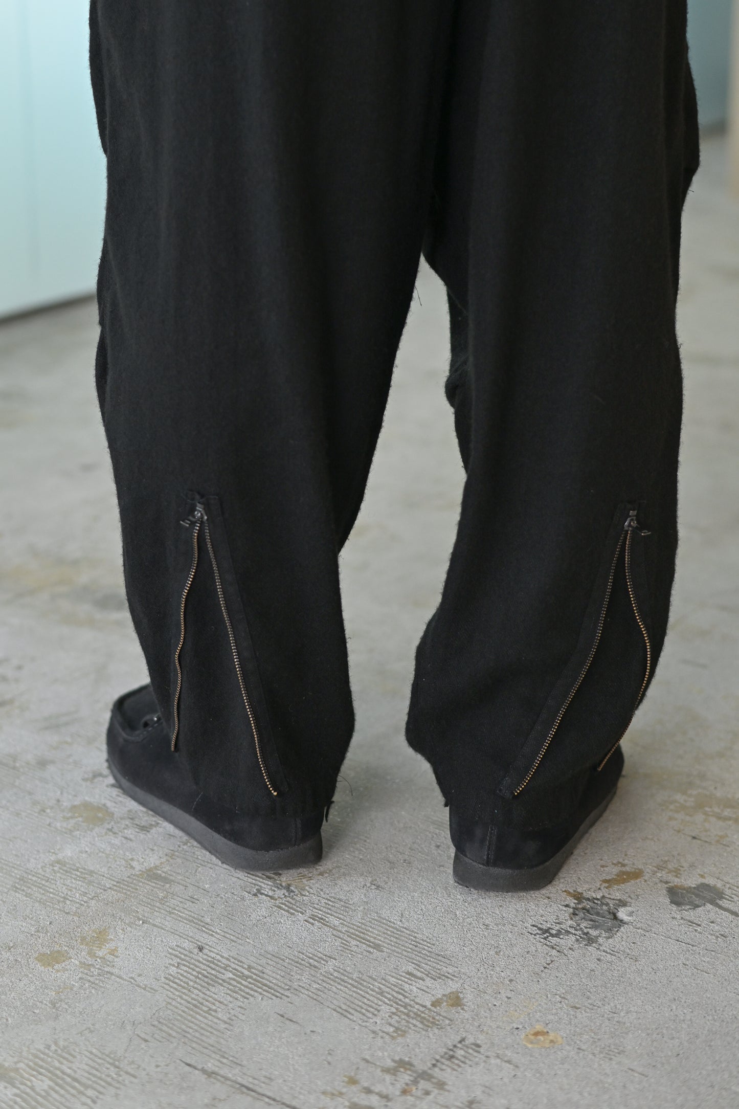 barbell object / flower sl pt -BLACK