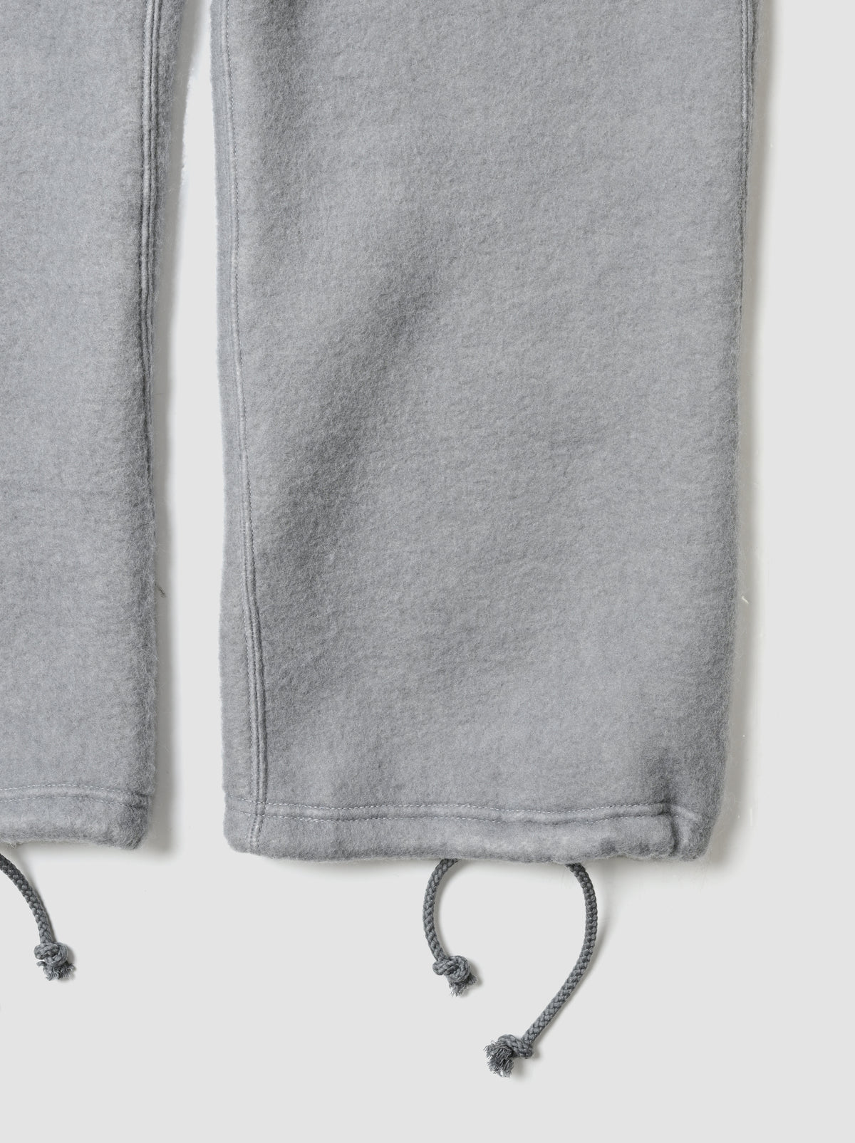 WHOWHAT / WOOL×COTTON SWEAT PANTS -GRAY