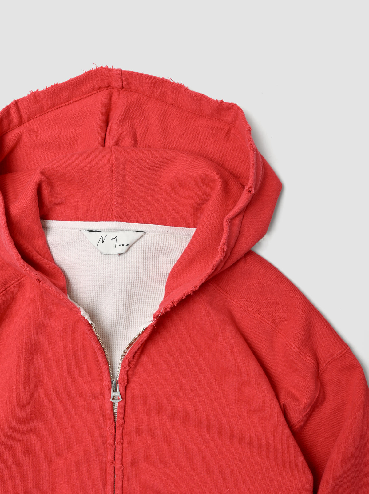 ANCELLM / ZIP UP HOODIE -RED
