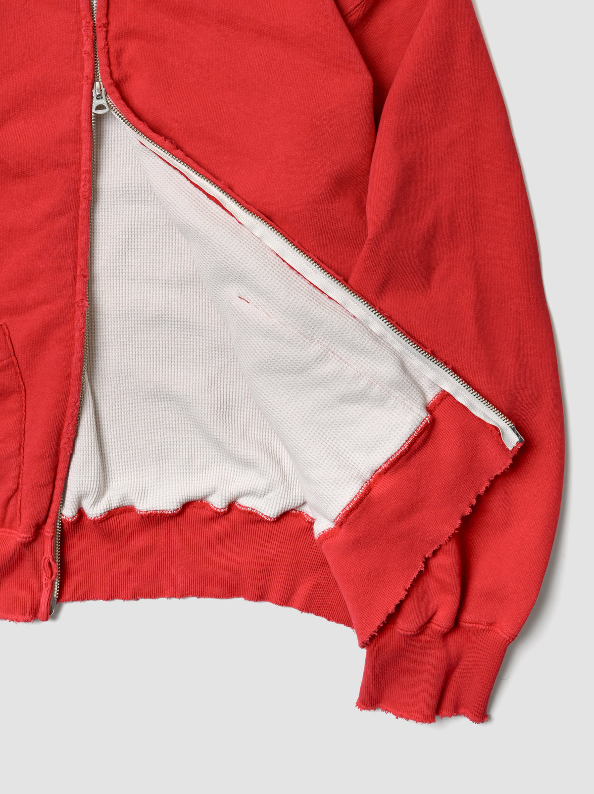 ANCELLM / ZIP UP HOODIE -RED