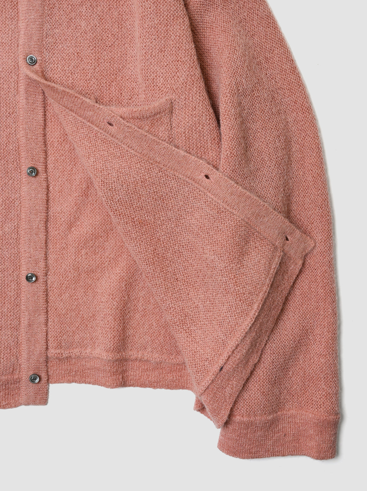 ANCELLM / KNIT SHIRT -PINK