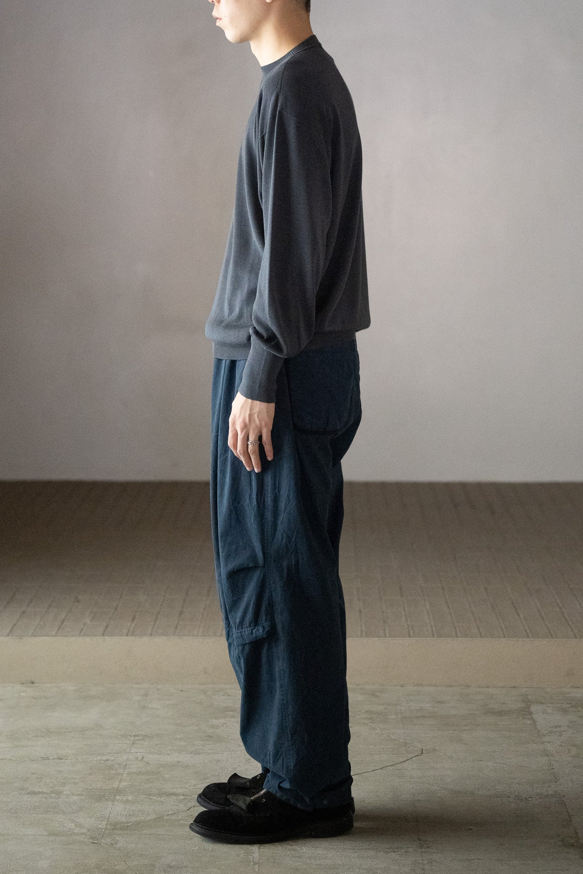 barbell object / knee pt -NAVY
