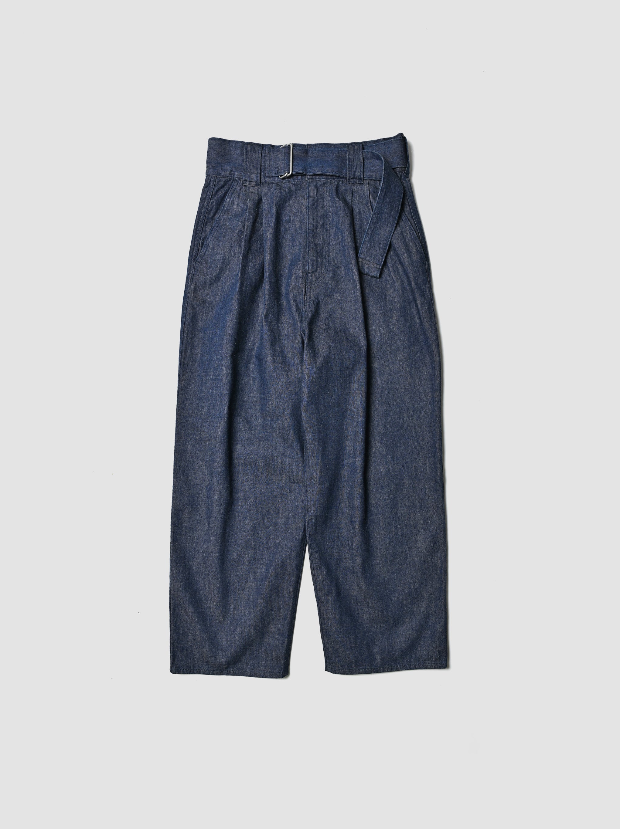 barbell object / denim pt -INDIGO
