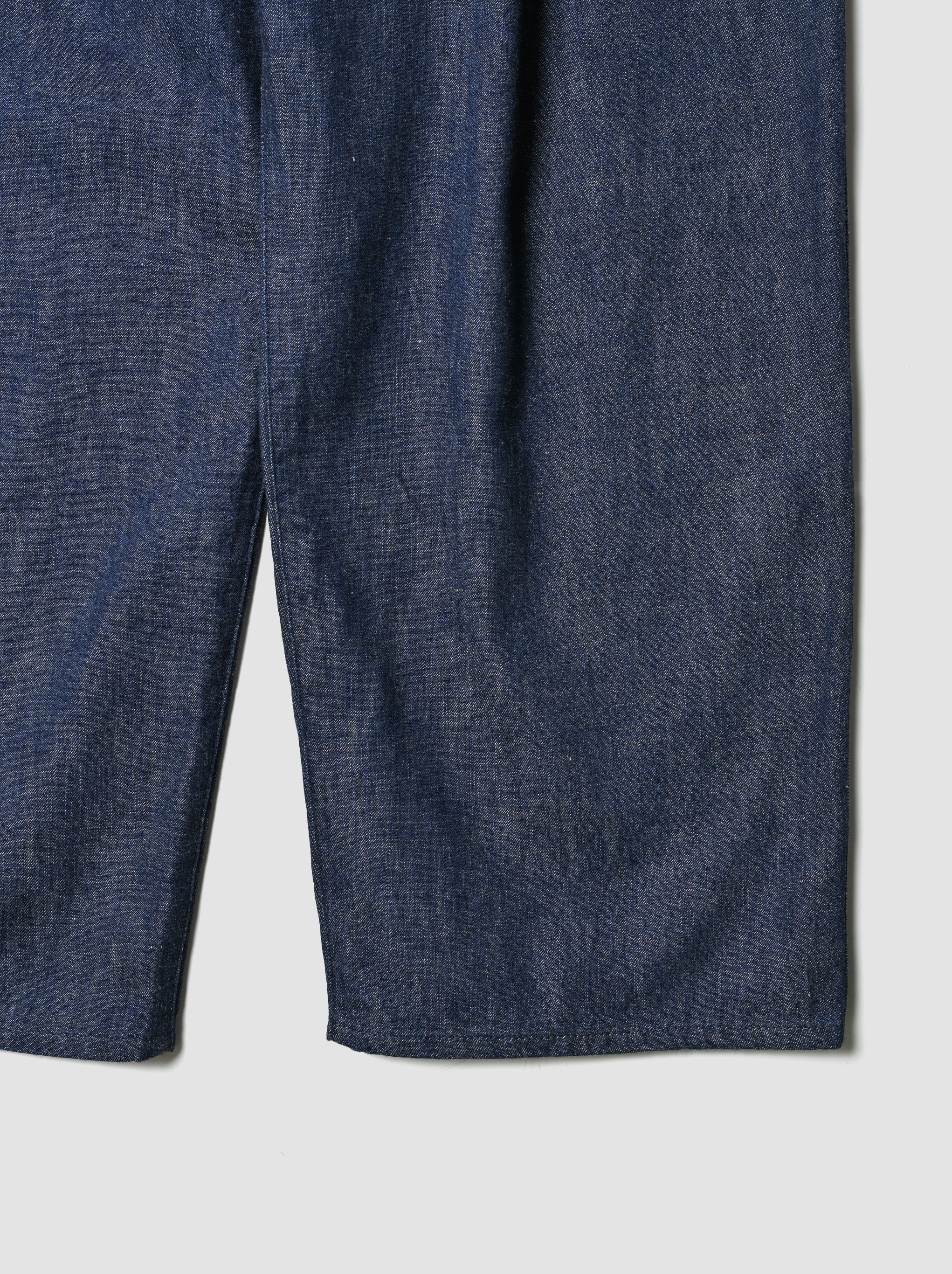 barbell object / denim pt -INDIGO