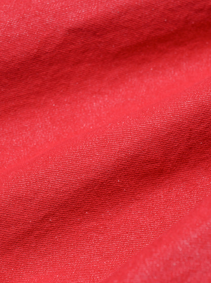 barbell object / denim pt -RED