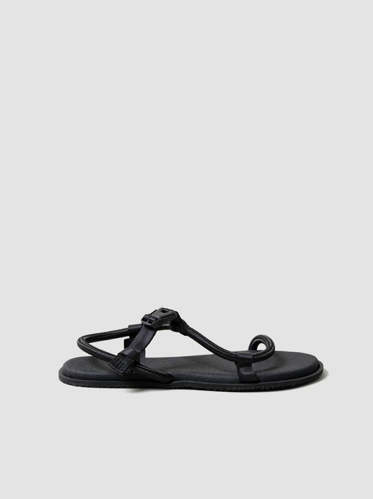 AM / String Sandals -BLACK