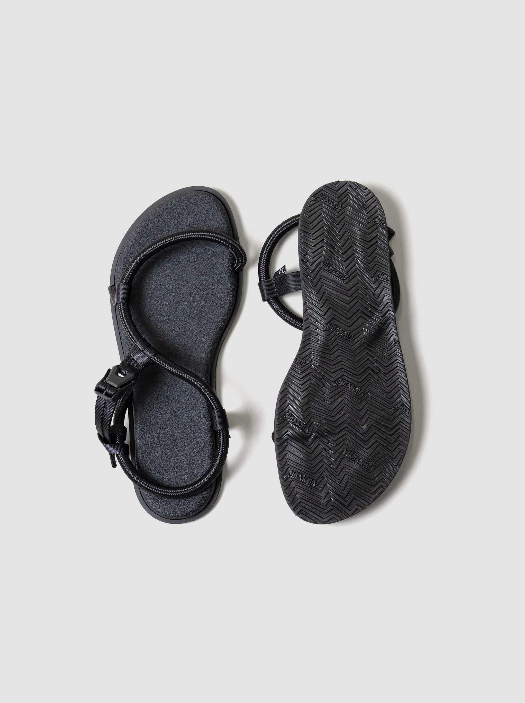 am posh　String Sandals サイズM AM / String Sandals -BLACK – and father