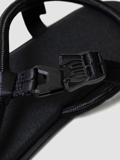 AM / String Sandals -BLACK