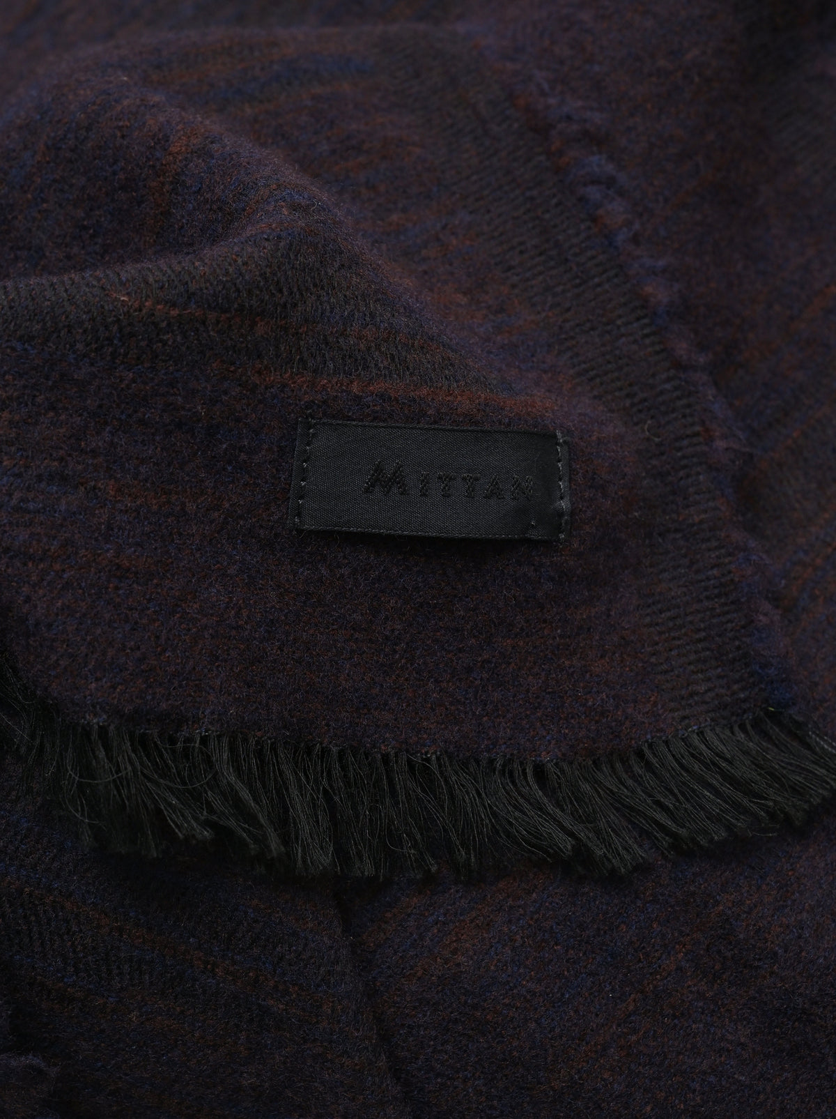 MITTAN / 毛布 大 -紺茶
