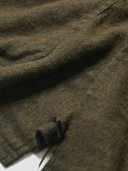 barbell object / flower fl coat -MOSS