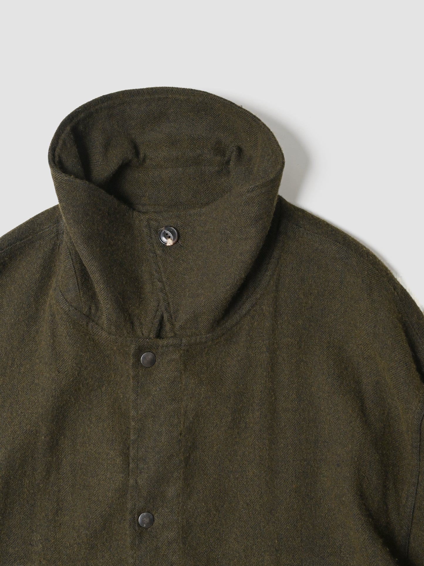 barbell object / flower fl coat -MOSS