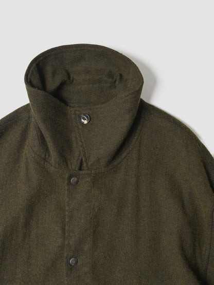 barbell object / flower fl coat -MOSS