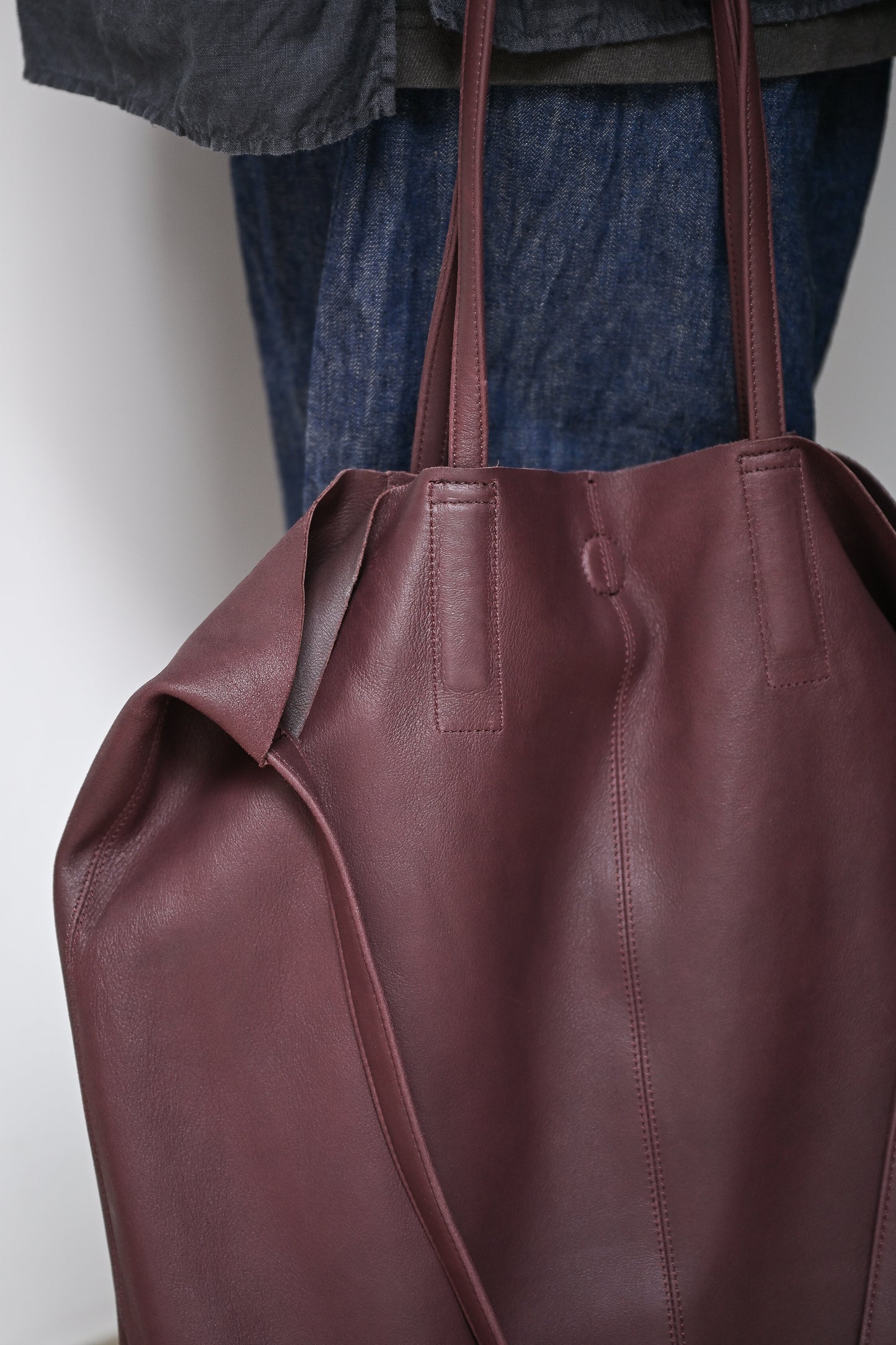 Morphée / 3WAY LARGE TOTE Size L -BURGUNDY