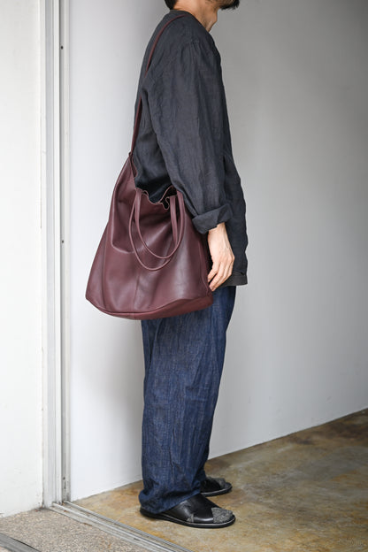 Morphée / 3WAY LARGE TOTE Size L -BURGUNDY
