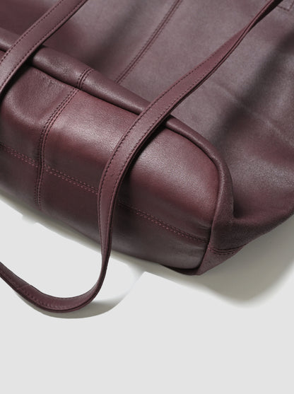 Morphée / 3WAY MEDIUM TOTE  Size M -BURGUNDY