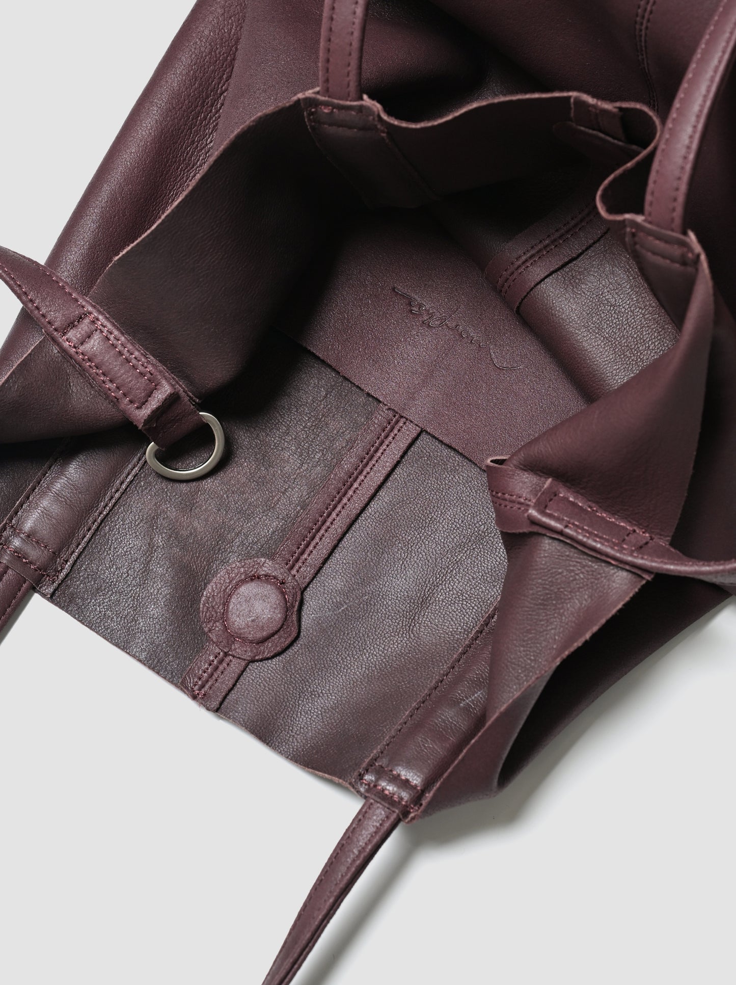 Morphée / 3WAY MEDIUM TOTE  Size M -BURGUNDY