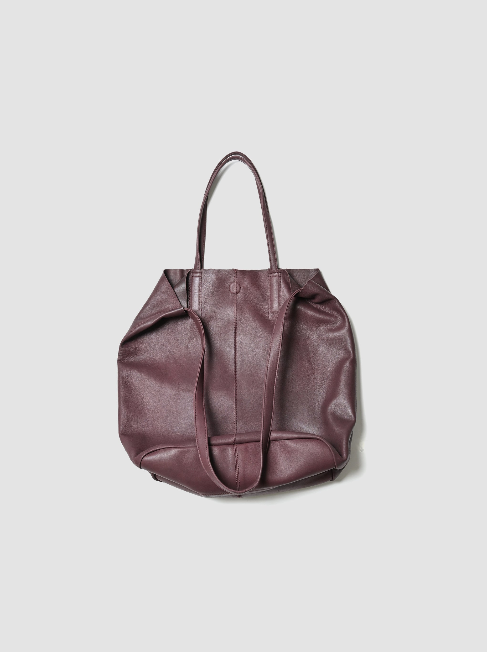 Morphée / 3WAY LARGE TOTE Size L -BURGUNDY – and father