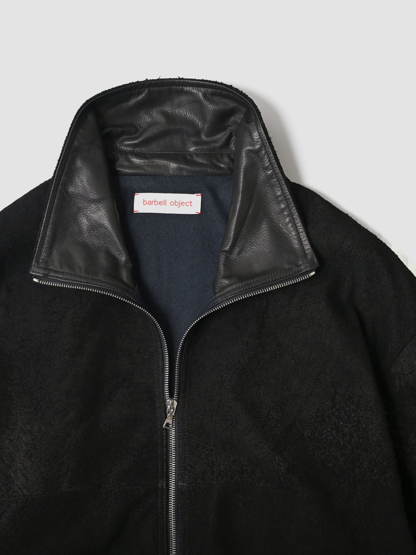 barbell object / nb hn top -BLACK