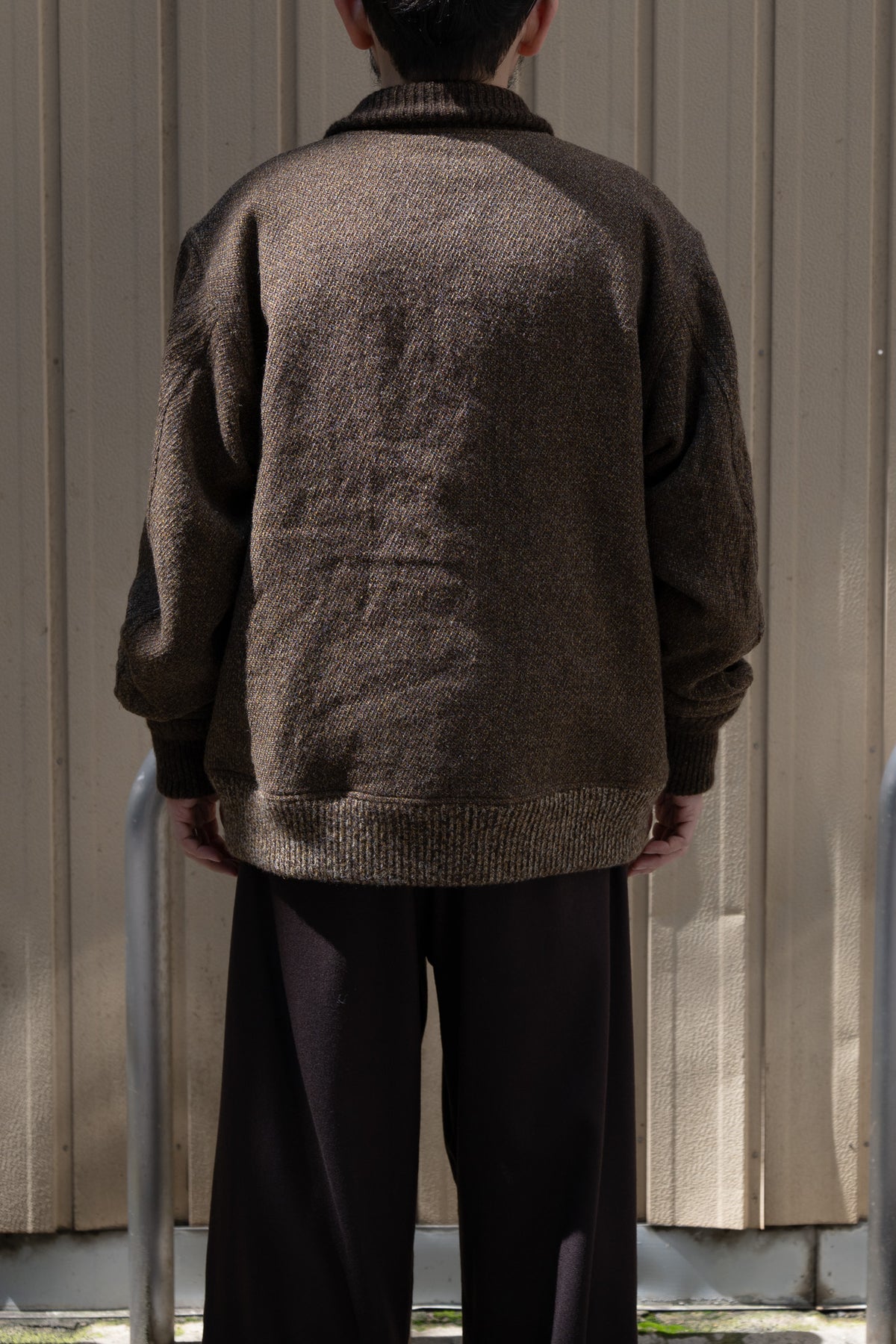 Slopeslow / C.C.C. Tweed Jacket -BROWN