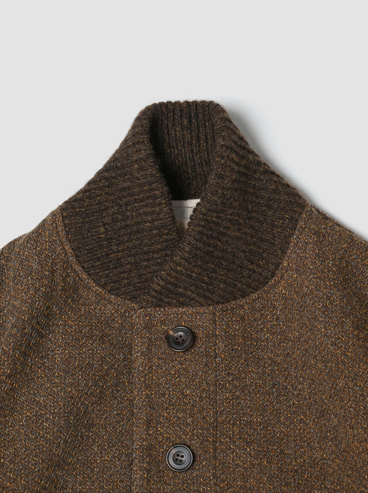 Slopeslow / C.C.C. Tweed Jacket -BROWN