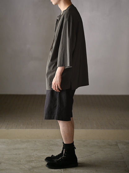 barbell object / smock ts -KHAKI