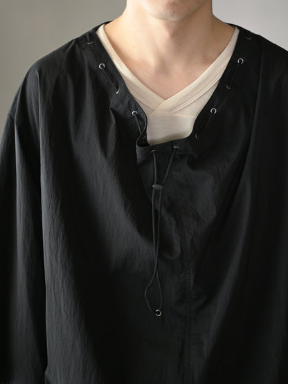 barbell object / smock ts -BLACK