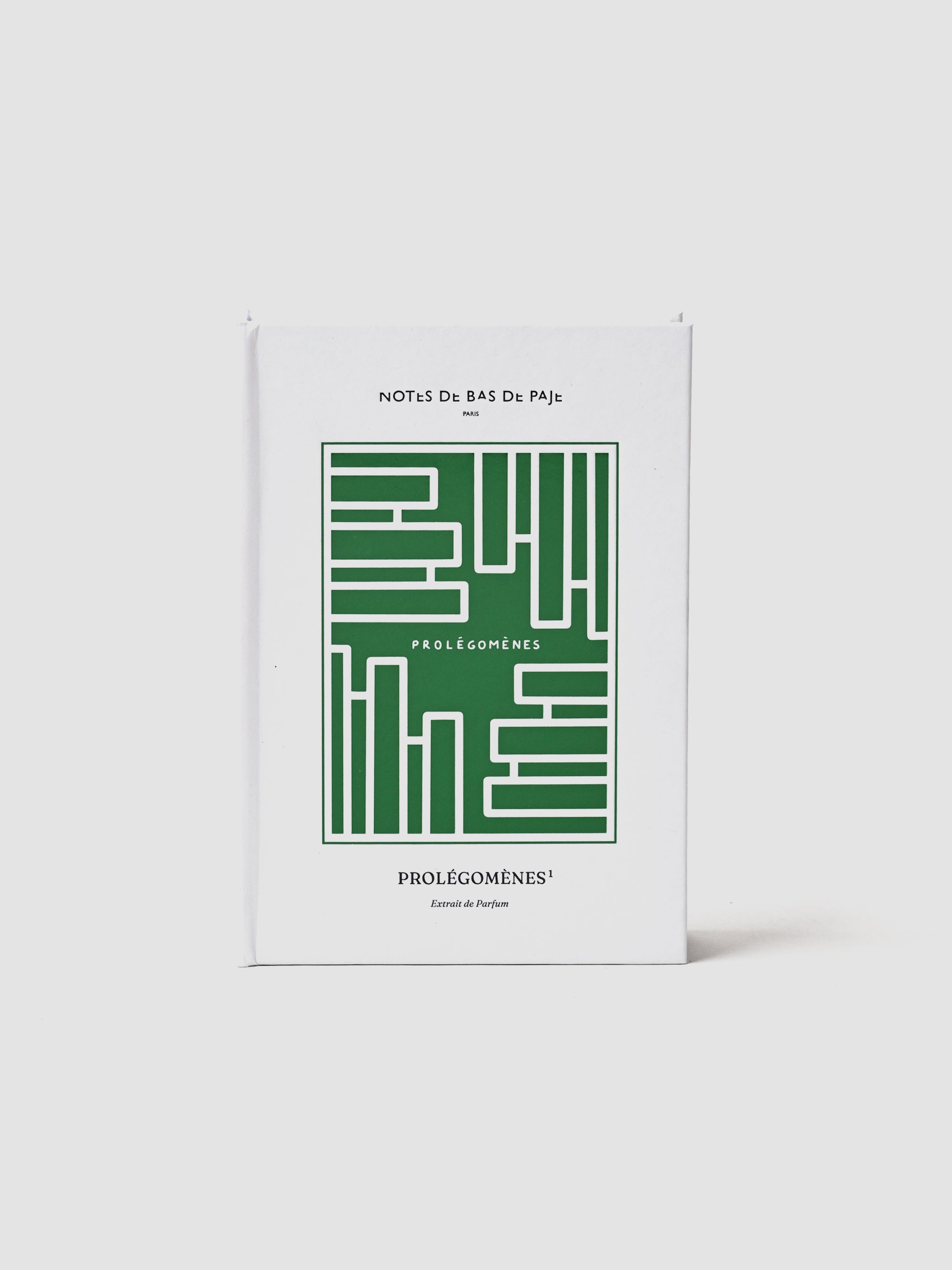 Notes de Bas de Paje / PROLÉGOMÈNES¹