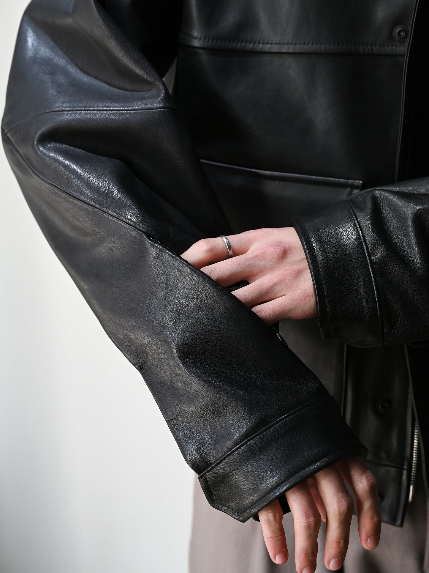 Afiit / LEATHER JACKET