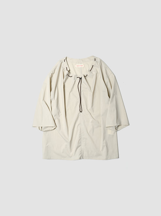 barbell object / smock ts -BEIGE