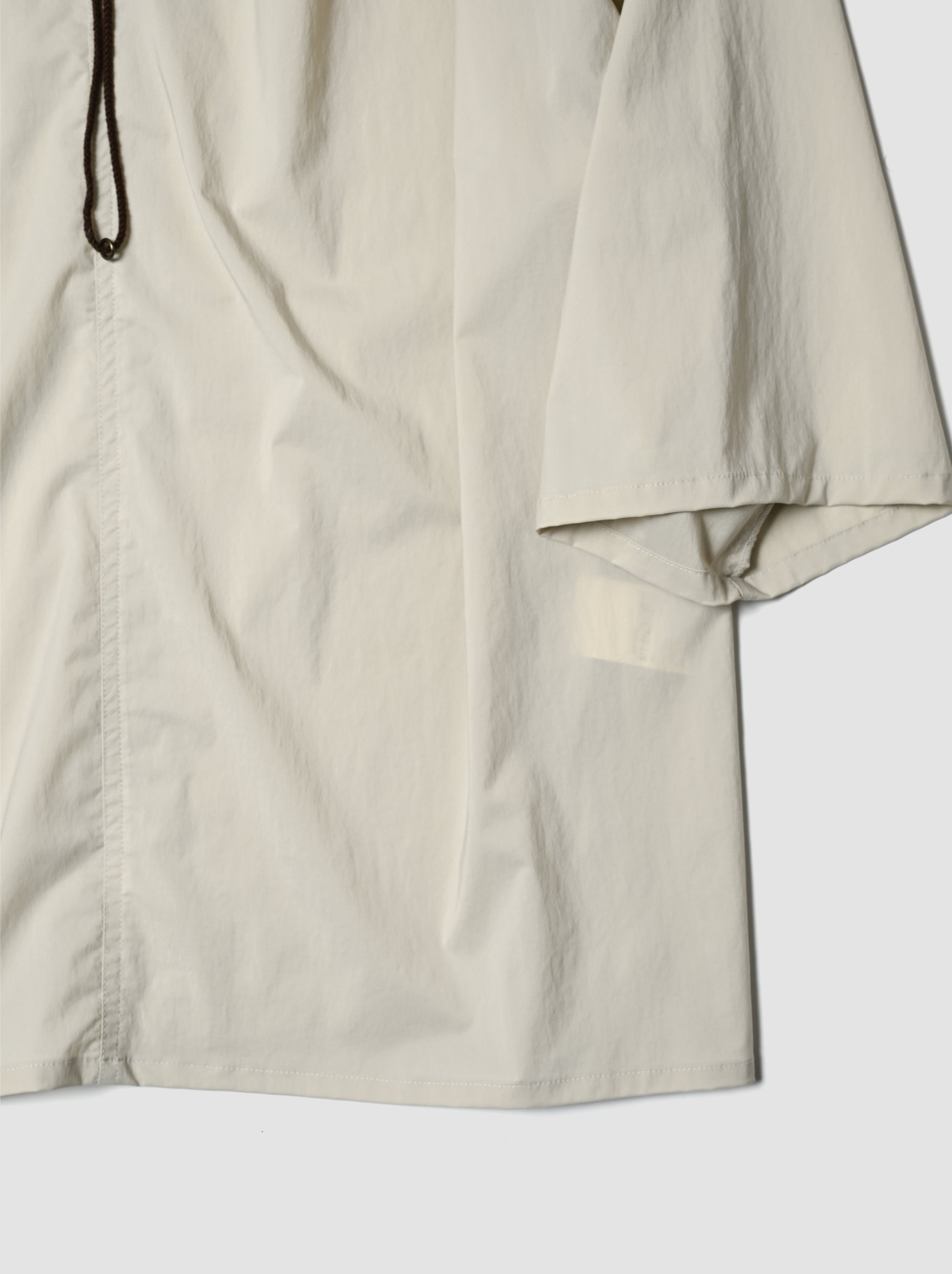 barbell object / smock ts -BEIGE