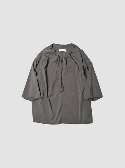 barbell object / smock ts -KHAKI